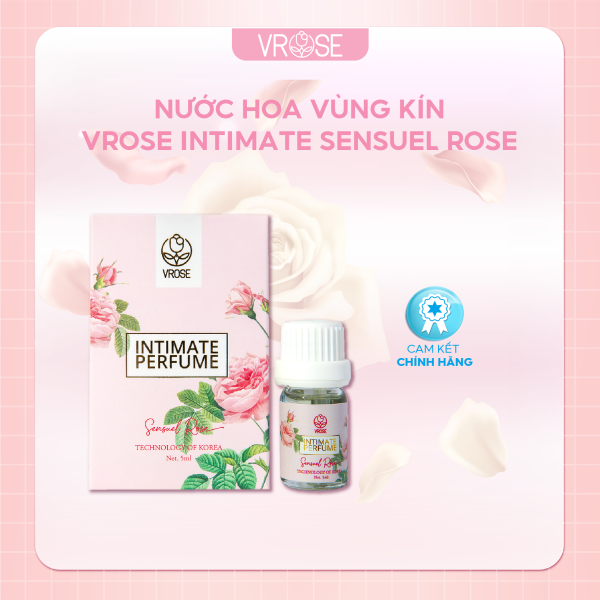 Nước hoa vùng kín Vrose Intimate Perfume Sensuel Rose