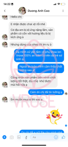 Feedback xịt vùng kín ion Vrose