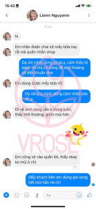 Feedback xịt vùng kín ion Vrose