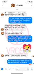 Feedback xịt vùng kín ion Vrose