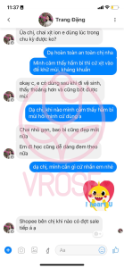 Feedback xịt vùng kín ion Vrose